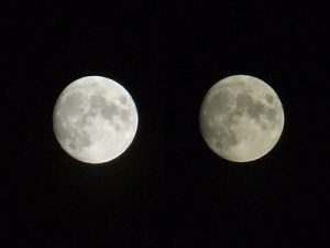 Two Moons on one Sky on 27th August