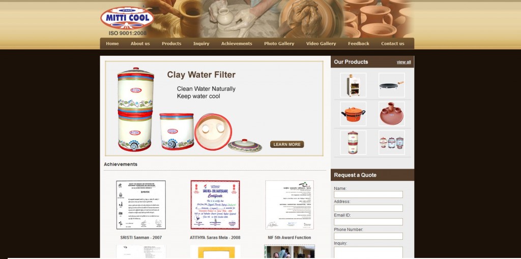 Mitticool – Innovative Products with Clay