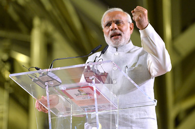 PM Narendra Modi at Madison Square Park