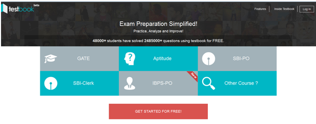 TestBook – A Simple Way for Exam Preparation