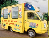 Library on Wheels in Jharkhand