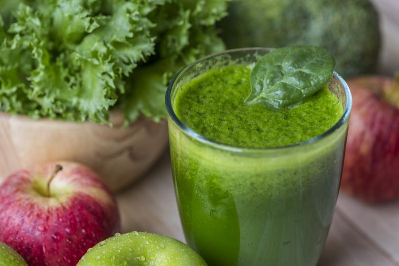 spinach and apple juice benefits