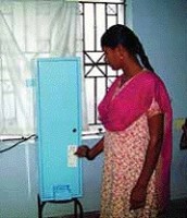 Mini sanitary Napkin Machine for Rural India