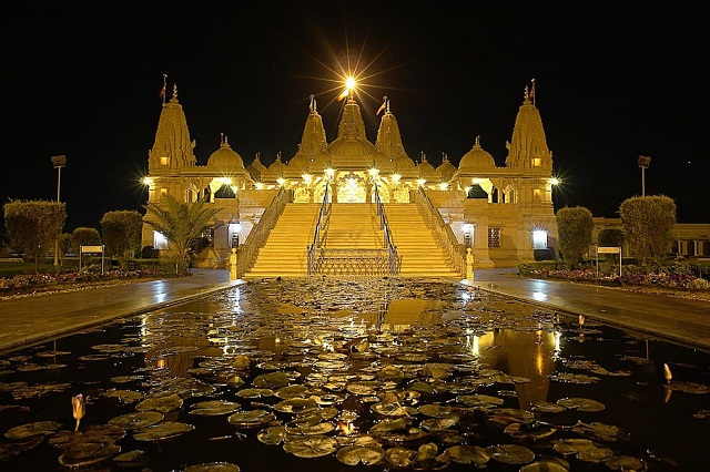 Shining lights for the tourists