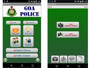 App by Goa police to report emergency crimes