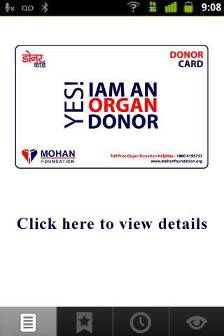 Mobile app to help donate organs