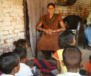 Changing a village through education