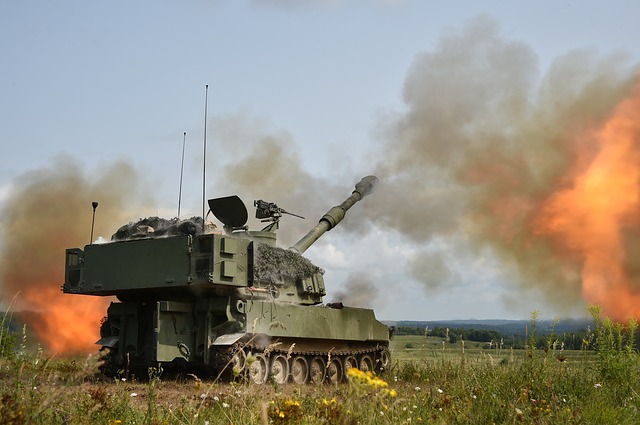 Indian artillery power display