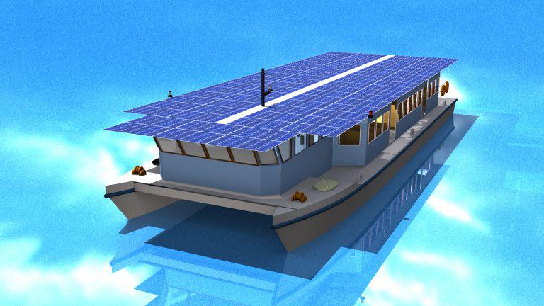 India’s First Solar-Powered Boat