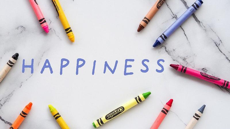 Being happy without a purpose