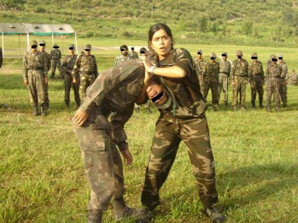India's female commando trainer