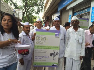 Dabbawalas spread awareness about organ donation