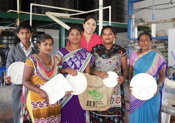 Tableware Made of Sugarcane Fiber