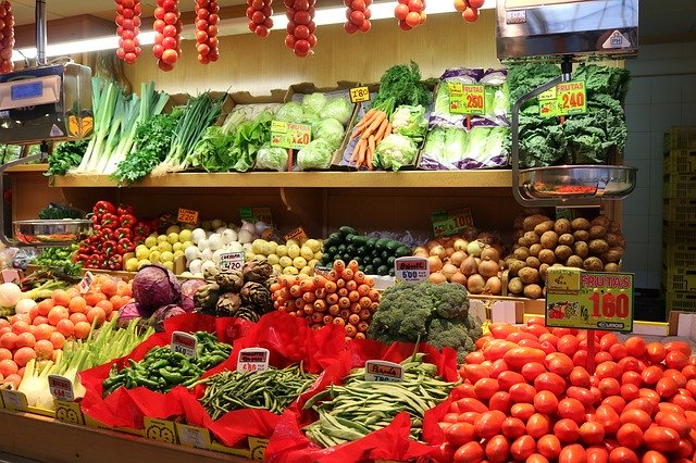 Buying vegetables using Aadhaar card