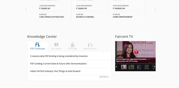 Faircent – An innovative financial platform