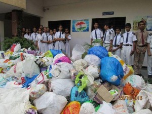 Children recycle 50 tonnes of plastic waste