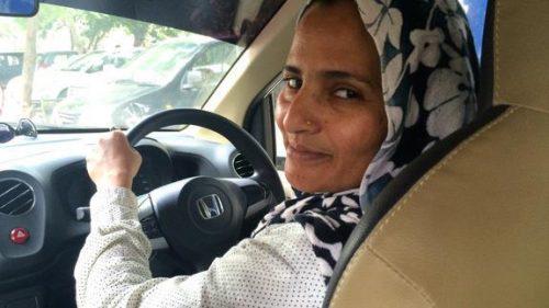 Delhi’s first woman uber driver