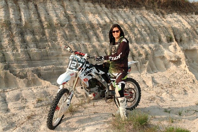 BSF’s first all women motorcycle stunt team
