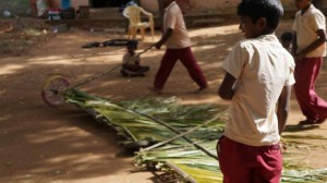 Tamil Nadu school students design sweeping vehicle