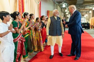 What did Modi and Trump talk?