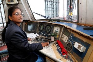 Story of India’s first woman train driver