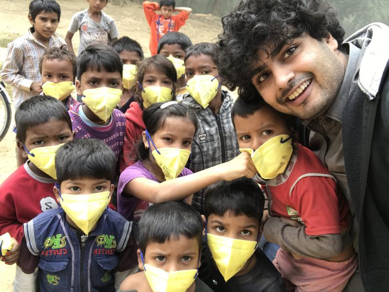 Helping children breath through the Delhi smog