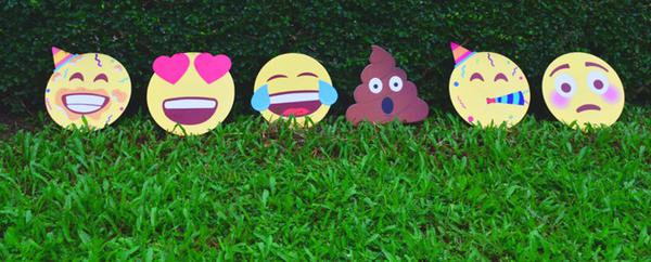 PostMoji – Using physical emojis for positivity