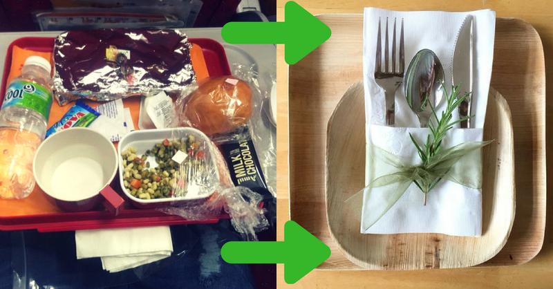 Biodegradable cutlery for desi airlines