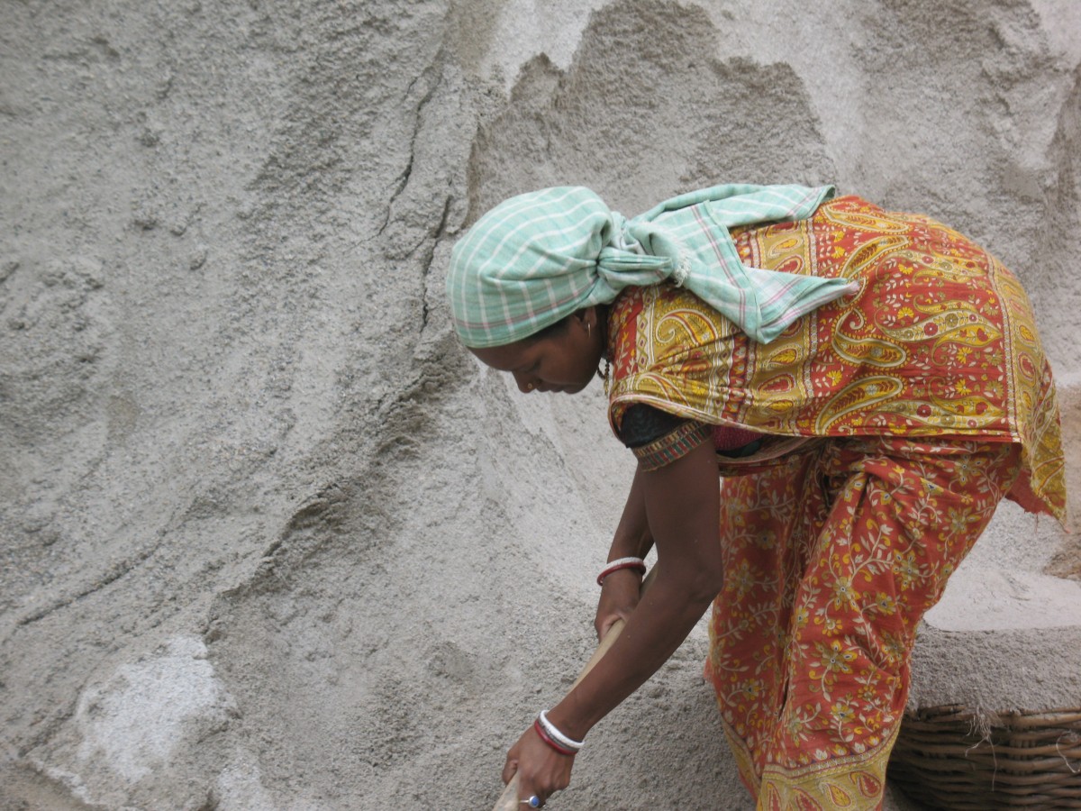 These women built their own road in just 3 days