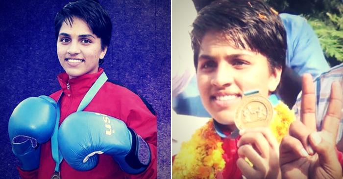 Auto driver’s daughter wins boxing gold medal