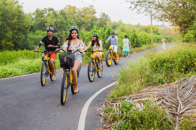 Explore Goa with e-bikes