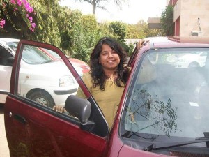 Differently-abled professor teaches driving to differently-abled people