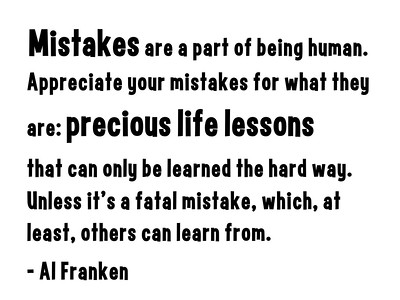 Mistakes to avoid in life