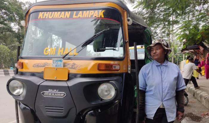 Manipur’s first woman auto driver