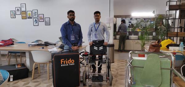 Frido, A Foldable Wheelchair