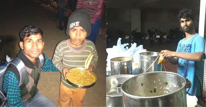 Hyderabadi youth feeds 2,000 people daily