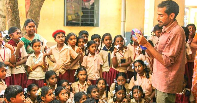 IITian teaches on upcycled toys to students