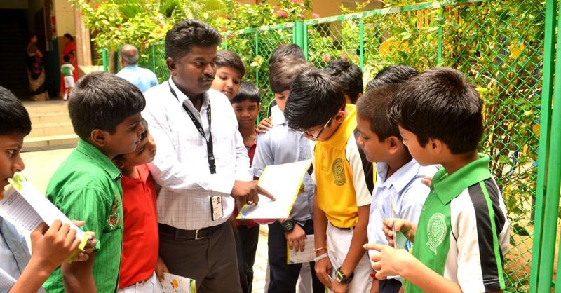 Andhra Man creates awareness on energy conservation in school children