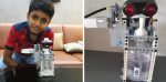 Mini Hand Sanitizing Robot