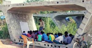 Delhi student runs pay-as-you like school for slum kids