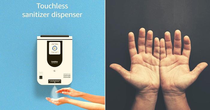 OakMist -  A Hands-free mist sanitizer