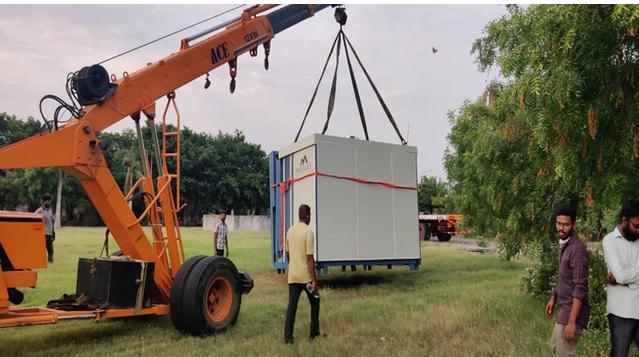 MediCab - Portable and Foldable COVID-19 Hospital