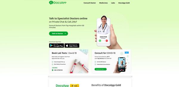 DocsApp – An Online Doctor Consultation Platform