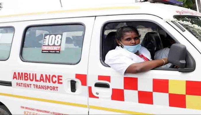 India’s first woman ambulance driver