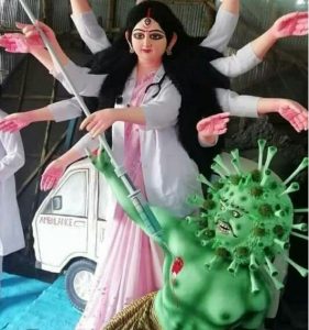 Unique idols of Goddess Durga