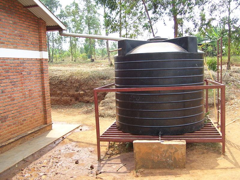 Elderly man develops low-cost rainwater harvesting system
