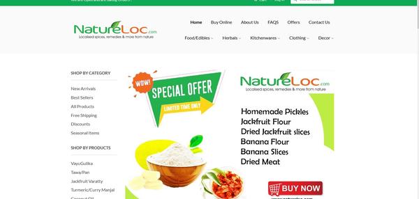 NatureLoc offers homemade products