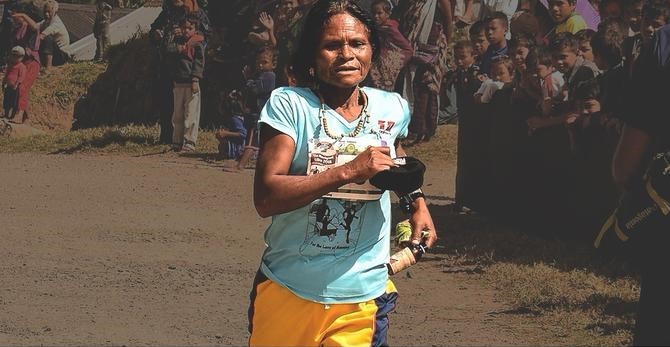 73-year-old woman marathon runner