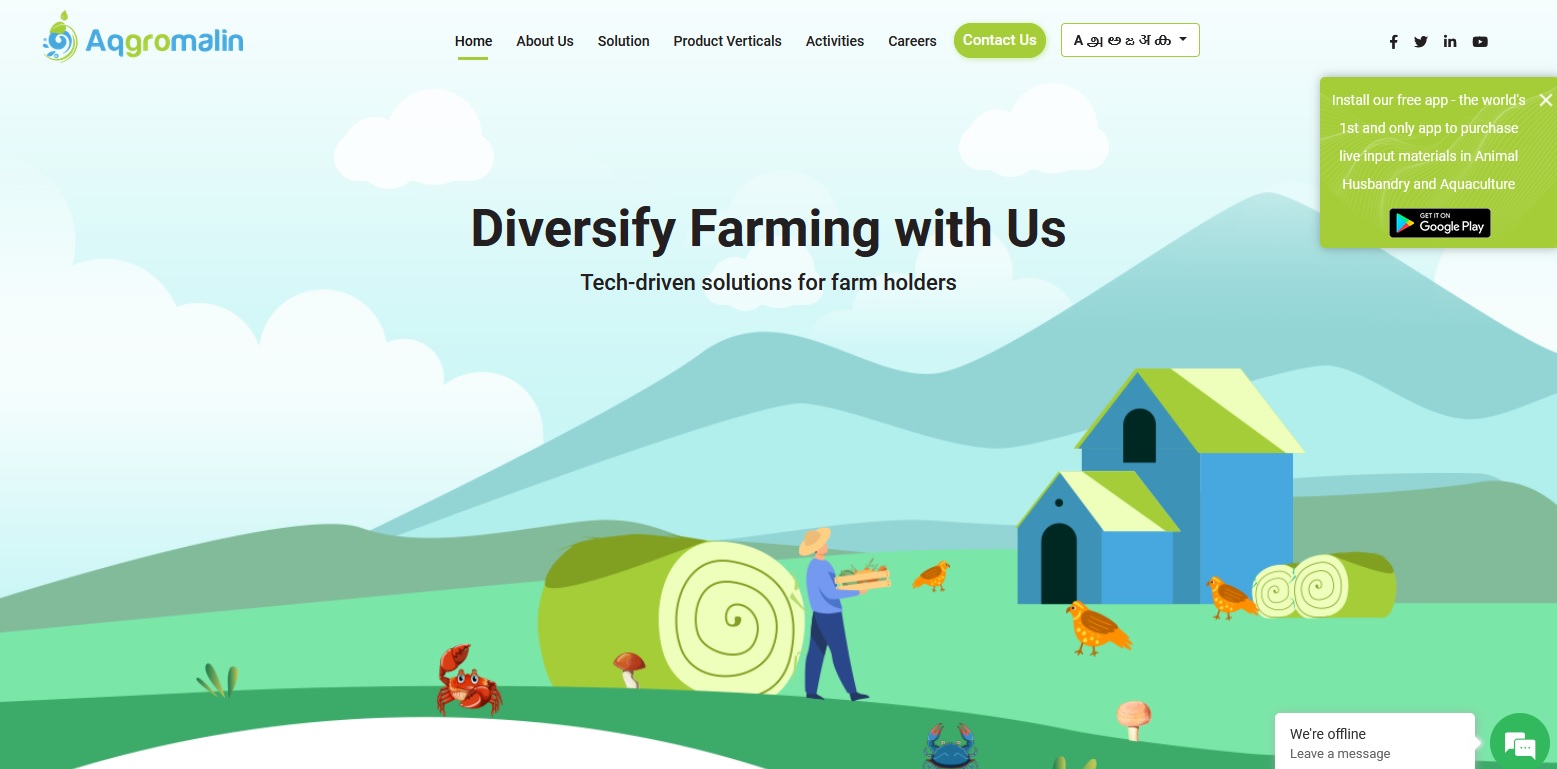 Aqgromalin aims to improve farmers’ income