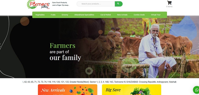 Farmers’ Family delivers farm fresh products